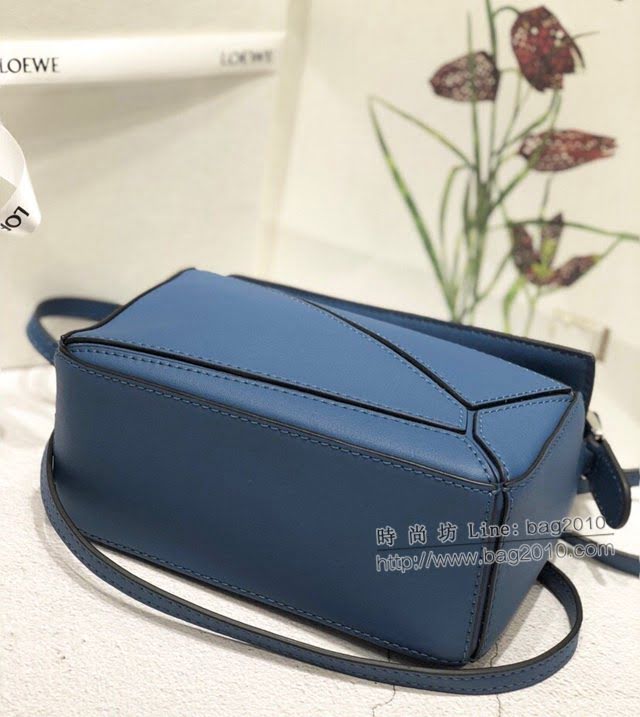 LOEWE爆款包包 羅意威迷你mini puzzle幾何拼接手提斜挎包 10173  tcl1178